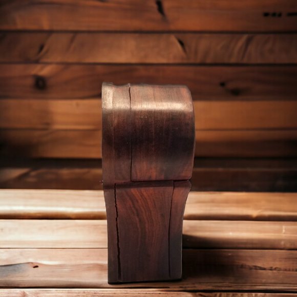 Wood Puzzle Box Elephant & Calf Handmade Secret Lock Jewelry Box Keepsake decor - Picture 4 of 11